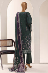 Sada Bahar Stitched 3 Piece Printed Lawn Vol-12 Suit-PR-1164-GREEN