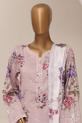 Sada Bahar Stitched 3 Piece Printed Lawn Vol-13 Suit-PR-1166-PLUM