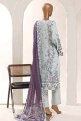 Sada Bahar Stitched 3 Piece Printed Lawn Vol-12 Suit-PR-1171-SKY