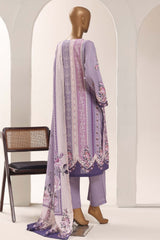 Sada Bahar Stitched 3 Piece Printed Lawn Vol-12 Suit-PR-1173-PURPLE