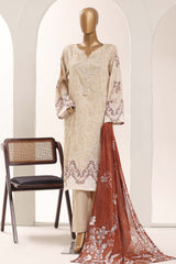Sada Bahar Stitched 3 Piece Printed Lawn Vol-12 Suit-PR-1174-SKIN