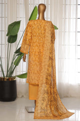 Sada Bahar Stitched 3 Piece Printed Lawn Vol-03 Collection'2025-PR-2740-Yellow
