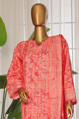 Sada Bahar Stitched 3 Piece Printed Lawn Vol-03 Collection'2025-PR-2762-Peach