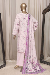 Sada Bahar Stitched 3 Piece Linen Prints Winter Vol-02 Suit-PR-3004-PINK