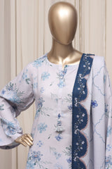 Sada Bahar Stitched 3 Piece Linen Prints Winter Vol-02 Suit-PR-3006-GREY
