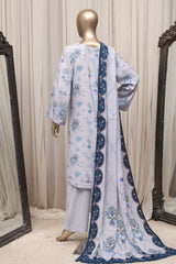 Sada Bahar Stitched 3 Piece Linen Prints Winter Vol-02 Suit-PR-3006-GREY