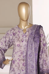 Sada Bahar Stitched 3 Piece Printed Lawn Vol-01 Suit-PR-4480 PURPLE
