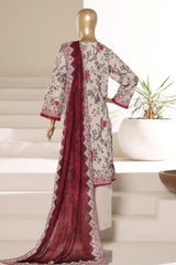 Sada Bahar Stitched 3 Piece Printed Lawn Vol-01 Suit-PR-4486 SKIN