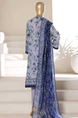 Sada Bahar Stitched 3 Piece Printed Lawn Vol-01 Suit-PR-4490 FEROZI