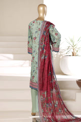 Sada Bahar Stitched 3 Piece Printed Lawn Vol-01 Suit-PR-4520 PISTA
