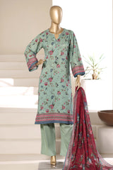 Sada Bahar Stitched 3 Piece Printed Lawn Vol-01 Suit-PR-4520 PISTA