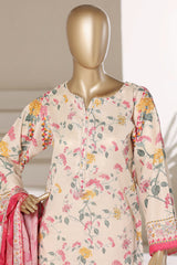 Sada Bahar Stitched 3 Piece Printed Lawn Vol-01 Suit-PR-4532 SKIN
