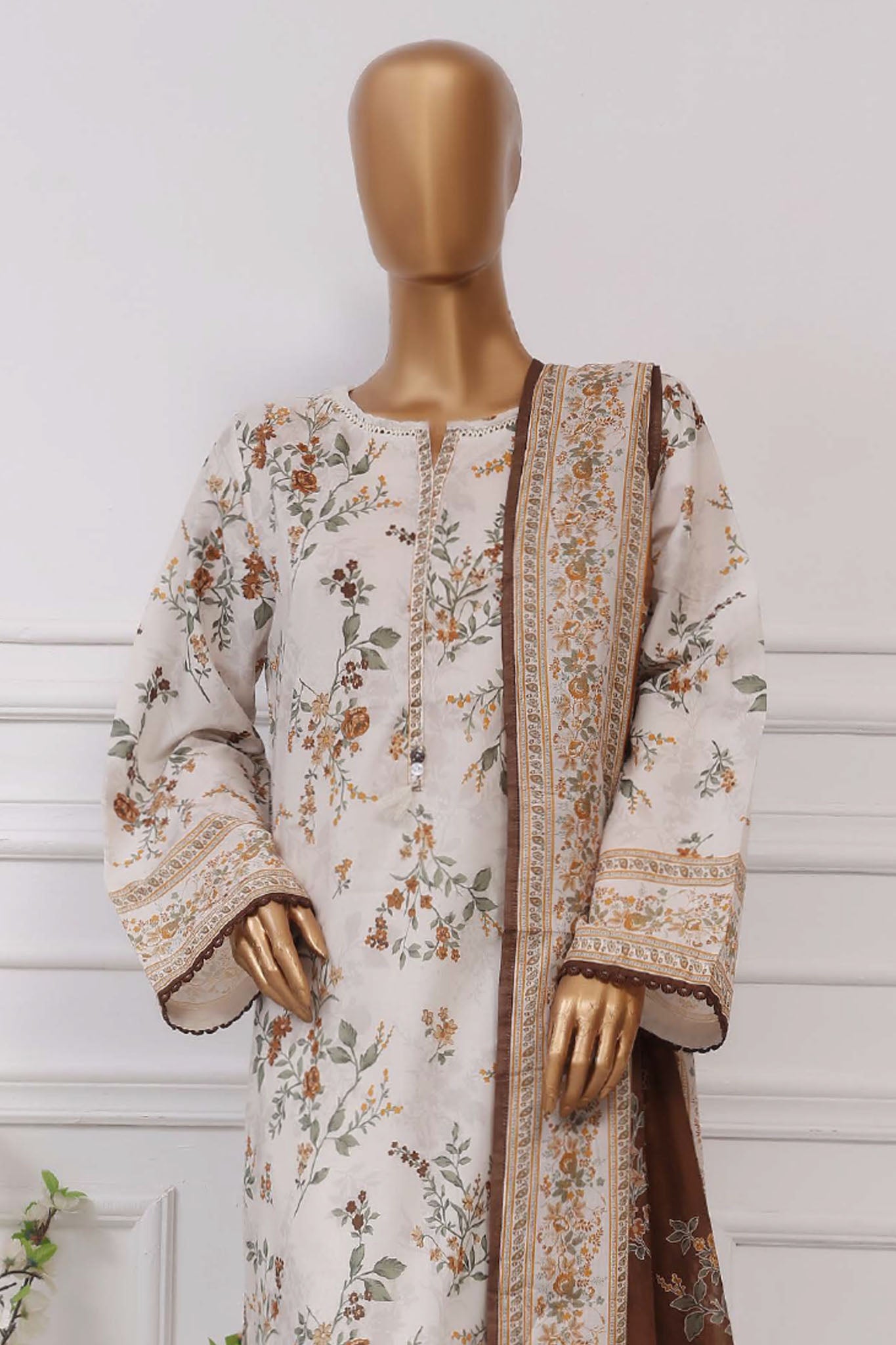 Sada Bahar Stitched 3 Piece Printed Lawn Vol-04 Collection'2025-PR-9511-Azure