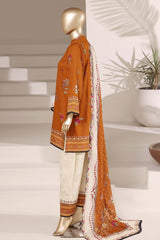 Sada Bahar Stitched 3 Piece Printed Lawn Vol-08 Suit-PR-992-GOLDEN
