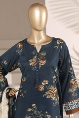 Sada Bahar Stitched 3 Piece Printed Lawn Vol-08 Suit-PR-994-BLUE