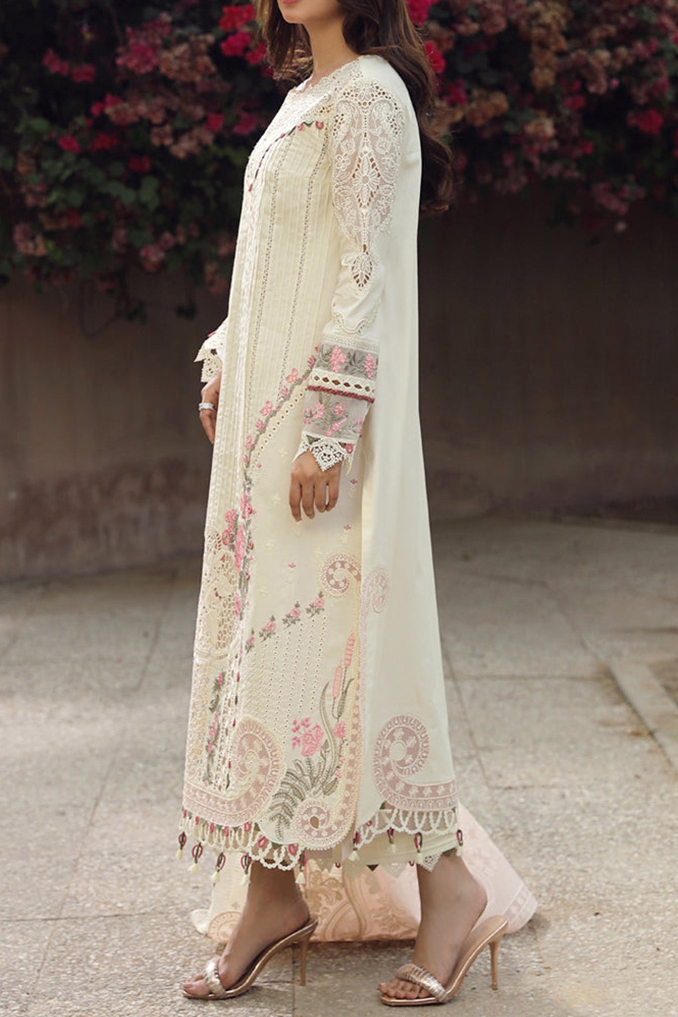 Qalamkar Unstitched 3 Piece Emb Festive Lawn Collection'2024-PS-05-Amaar