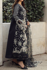 Qalamkar Unstitched 3 Piece Emb Festive Lawn Collection'2024-PS-07-Hamna