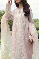 Qalamkar Unstitched 3 Piece Emb Festive Lawn Collection'2024-PS-09-Farva