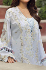 Qalamkar Unstitched 3 Piece Emb Festive Lawn Collection'2024-PS-10-Zaib