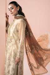 Rangeen By Ramsha Unstitched 3 Piece Luxury Festive Formals Vol-01 Suit-PS-102