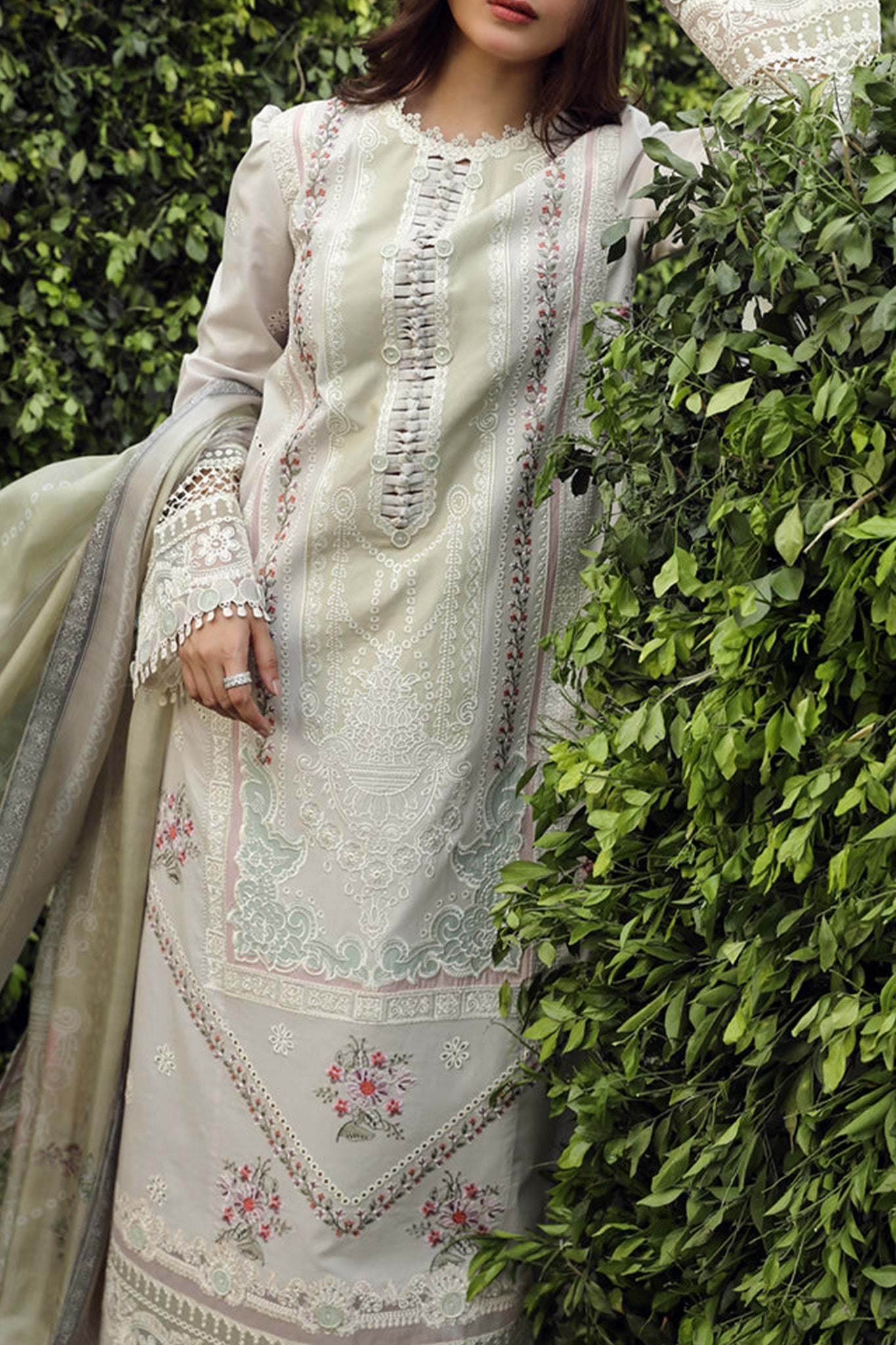 Qalamkar Unstitched 3 Piece Emb Festive Lawn Collection'2024-PS-11-Rinnah