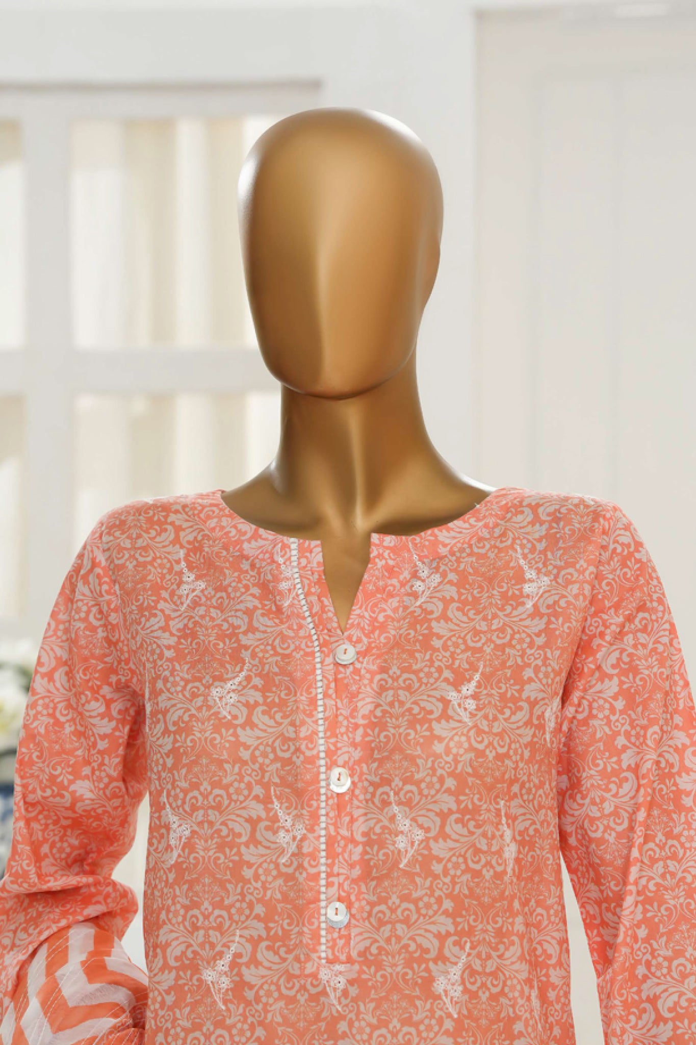 Printkari By HZ Stitched 3 Piece Chikankari Vol-06 Collection'2025-PTR-3P-830