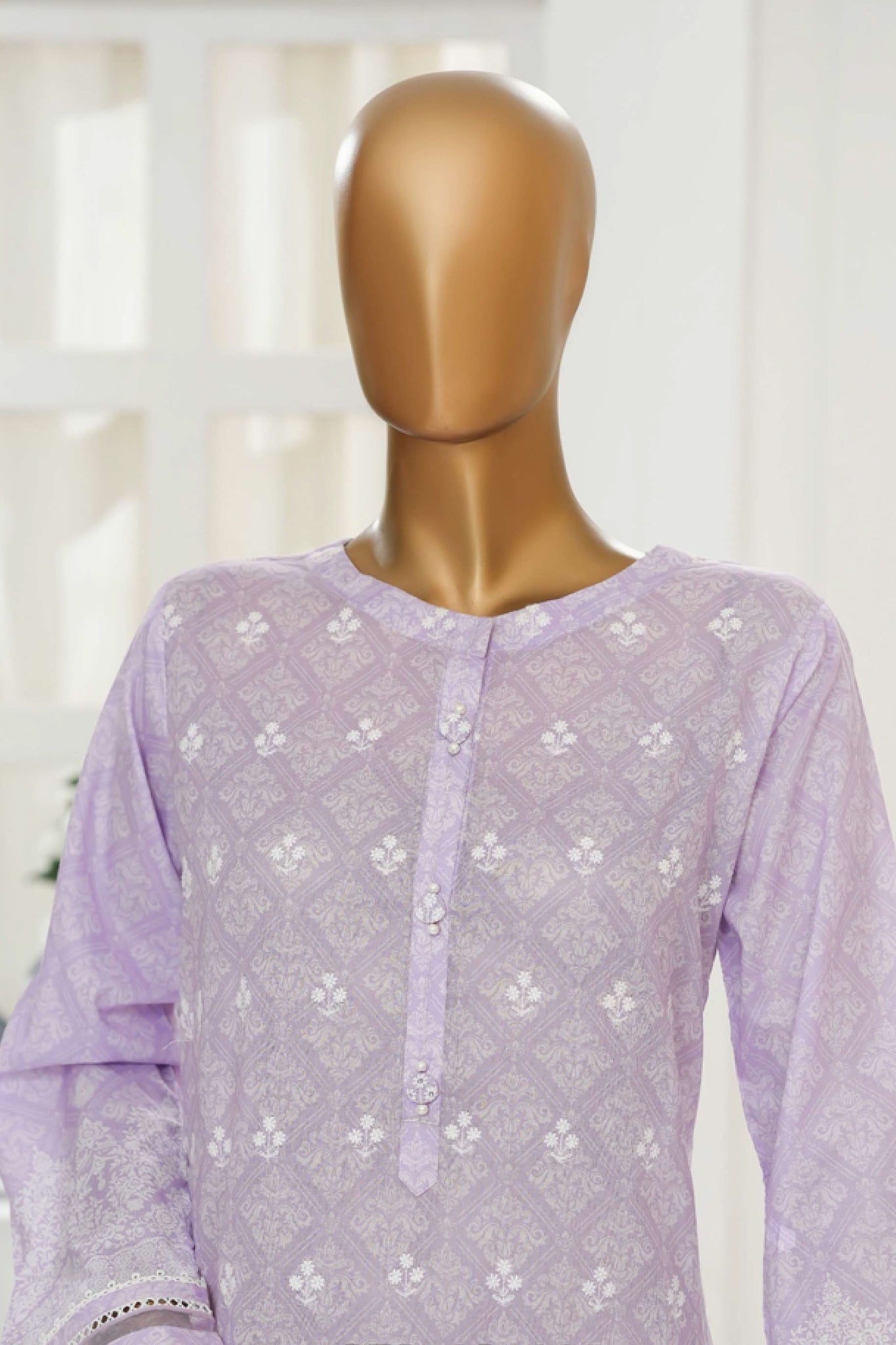 Printkari By HZ Stitched 3 Piece Chikankari Vol-06 Collection'2025-PTR-3P-835