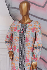Art & Craft Prints By HZ Stitched 3 Piece Lawn Collection'2025-PWW-103