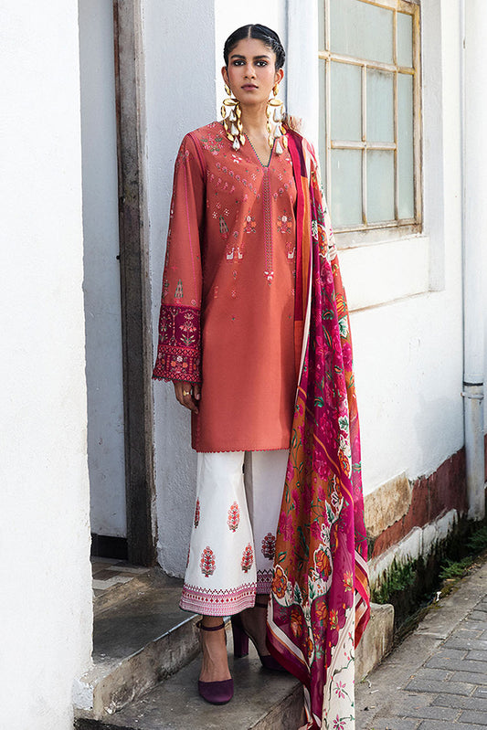 Jugnu By Hussain Rehar Unstitched 3 Piece Summer Collection-Panjnad