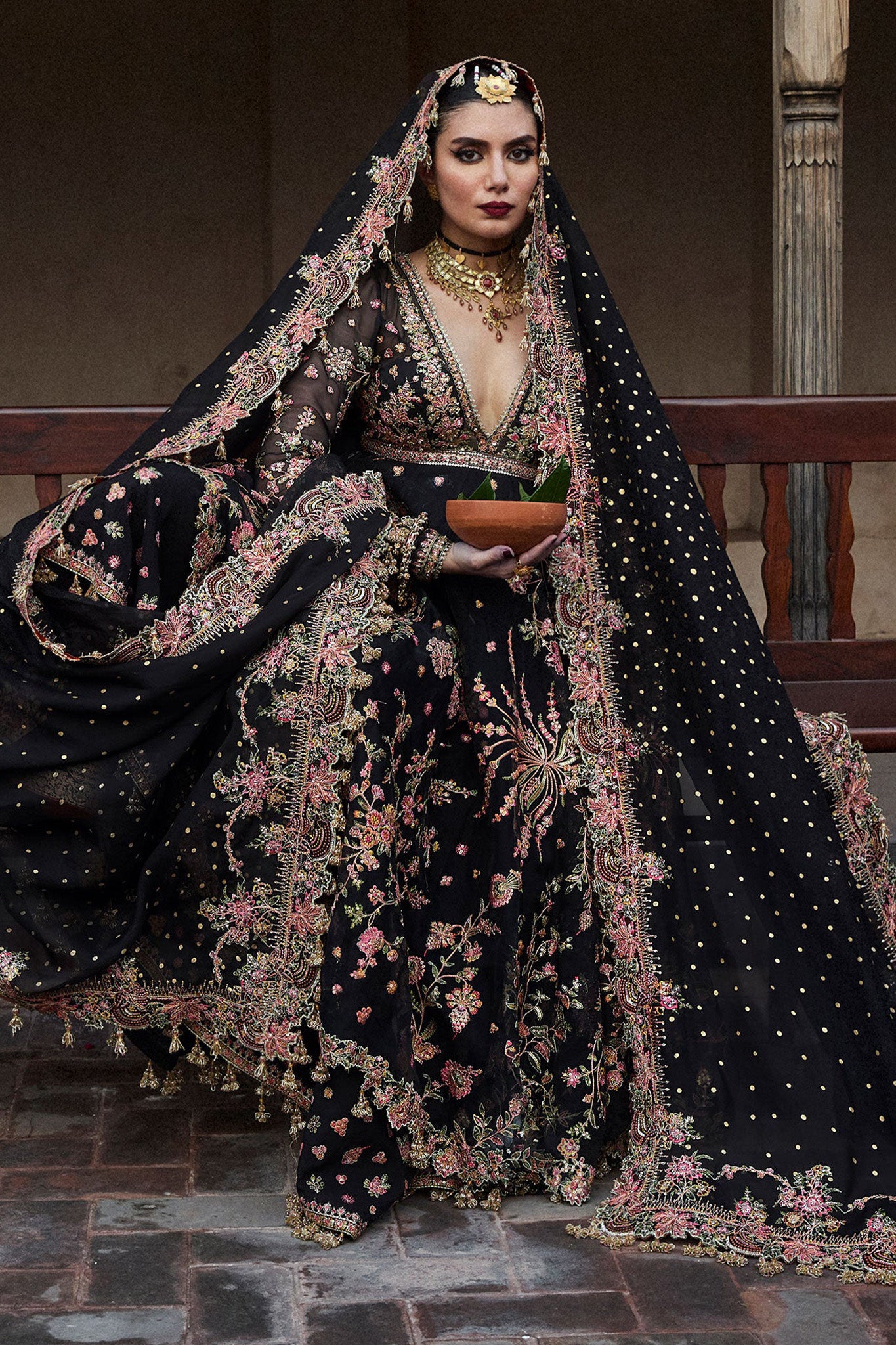 Hussain Rehar Unstitched 3 Piece Festive Formals Collection'2024-Pathaar