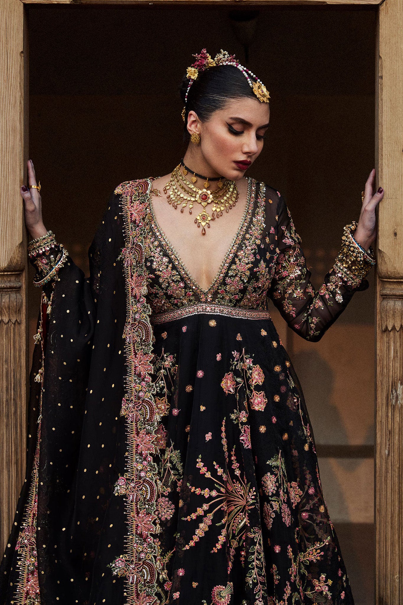 Hussain Rehar Unstitched 3 Piece Festive Formals Collection'2024-Pathaar