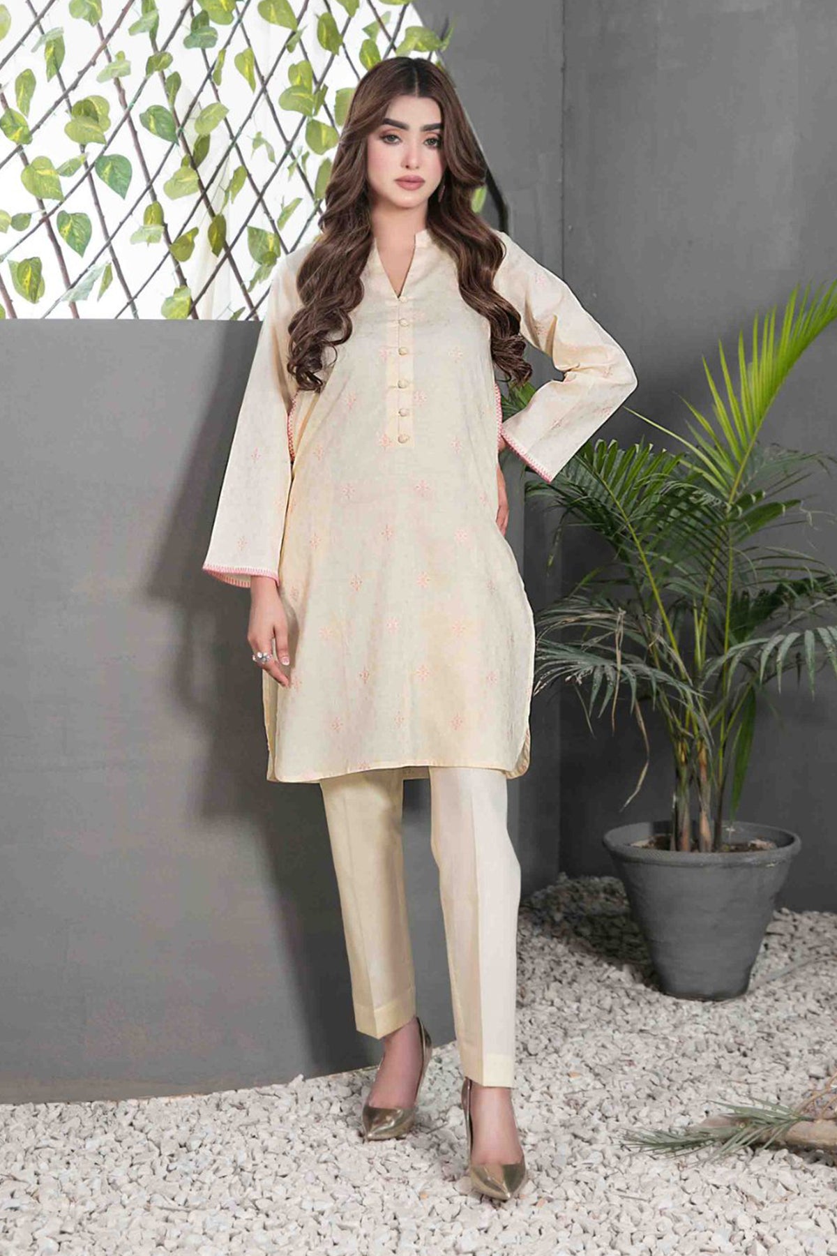 Patterns By Tawakkal Stitched 2 Piece Broshia Banarsi Lawn Collection'2024-D-2770