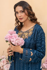 Maya By Azmeerah Stitched 3 Piece Hand Emb Chiffon Collection'2025-04-Pavorel
