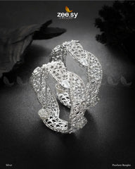 Pearluxe Bangles Silver - Zeesy Jewellery
