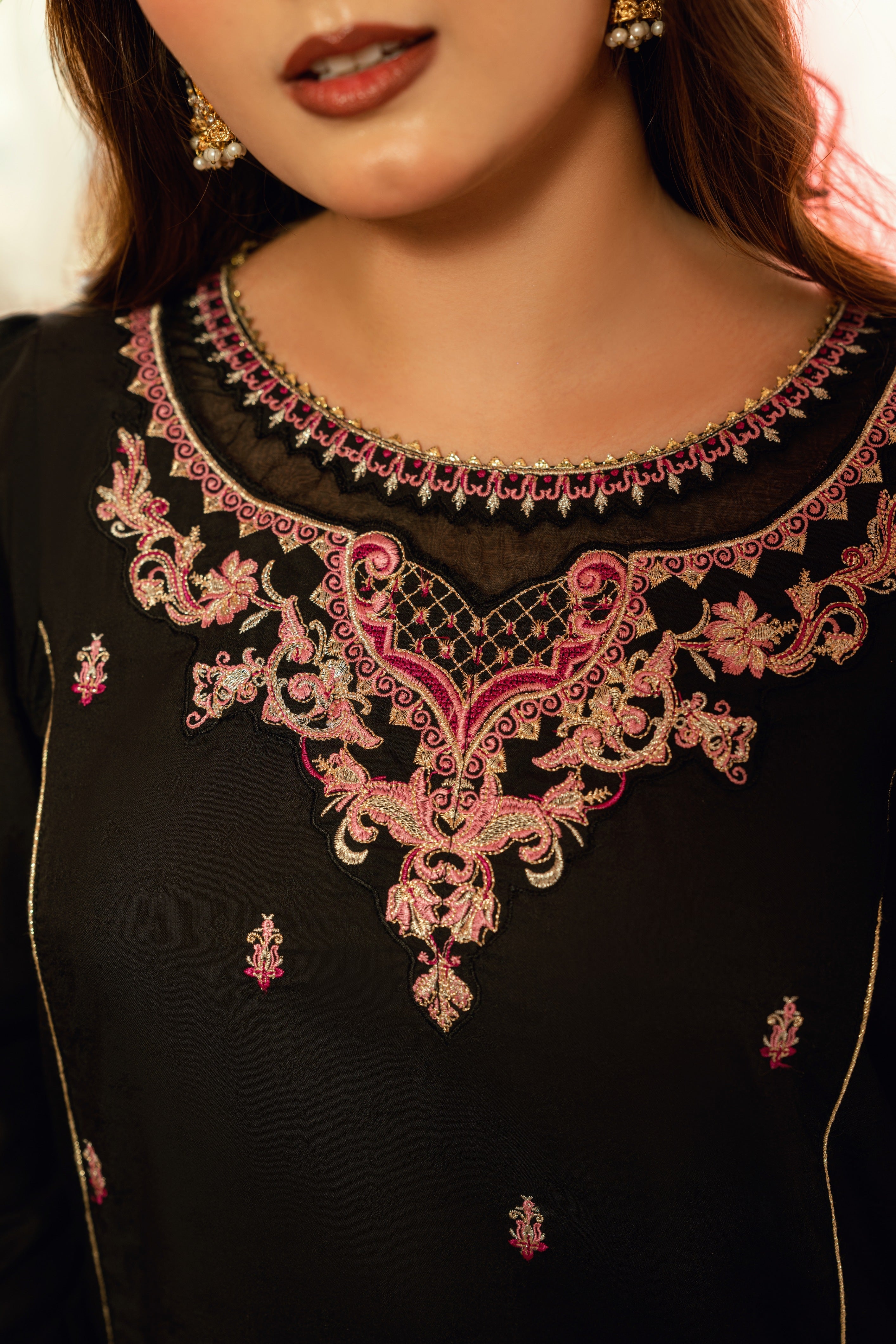 Baat Pakki Omal by Komal Stitched 3 Piece Dobby Collection'2025-Shehrzad