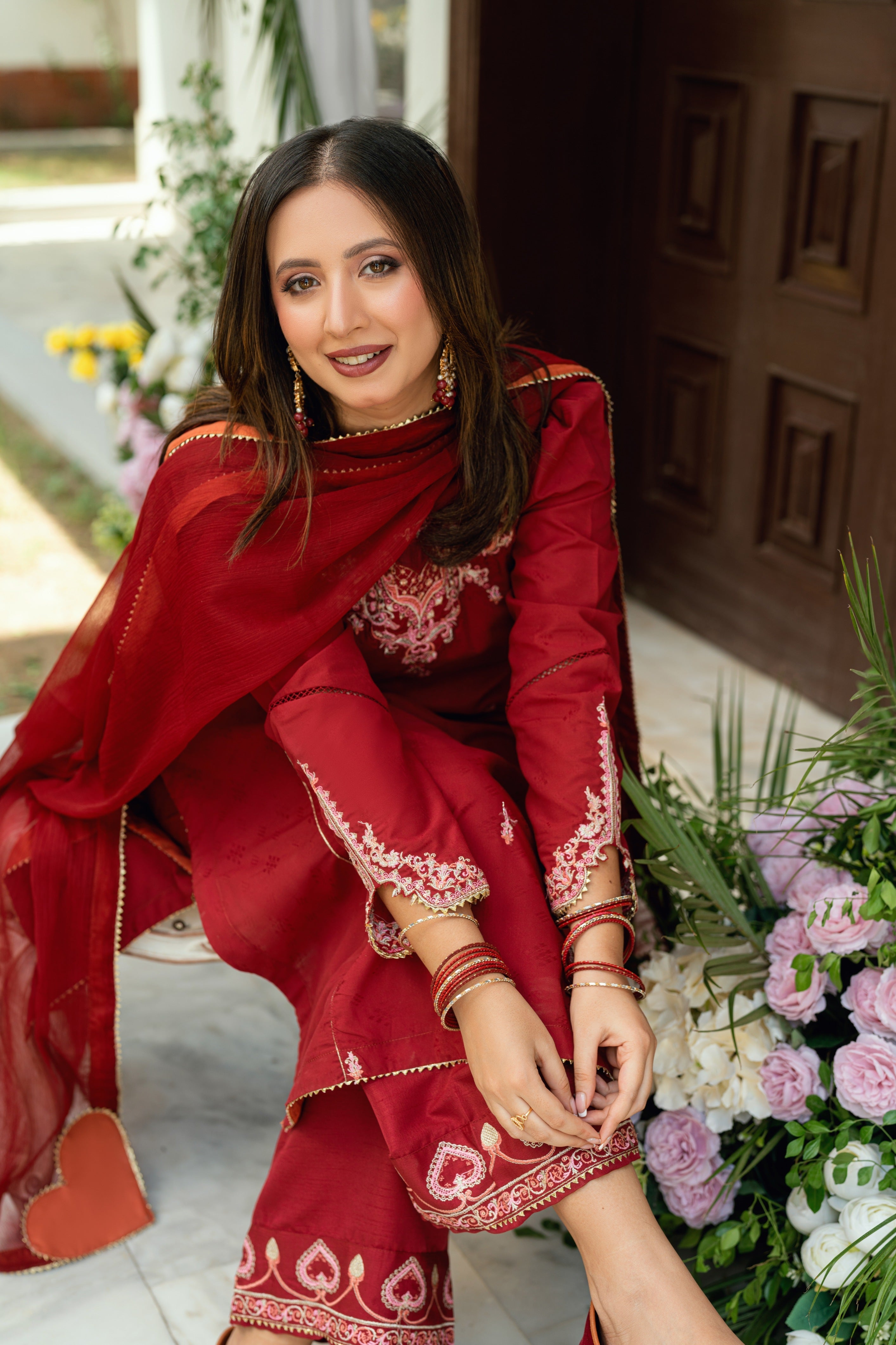 Baat Pakki Omal by Komal Stitched 3 Piece Dobby Collection'2025-Afreen