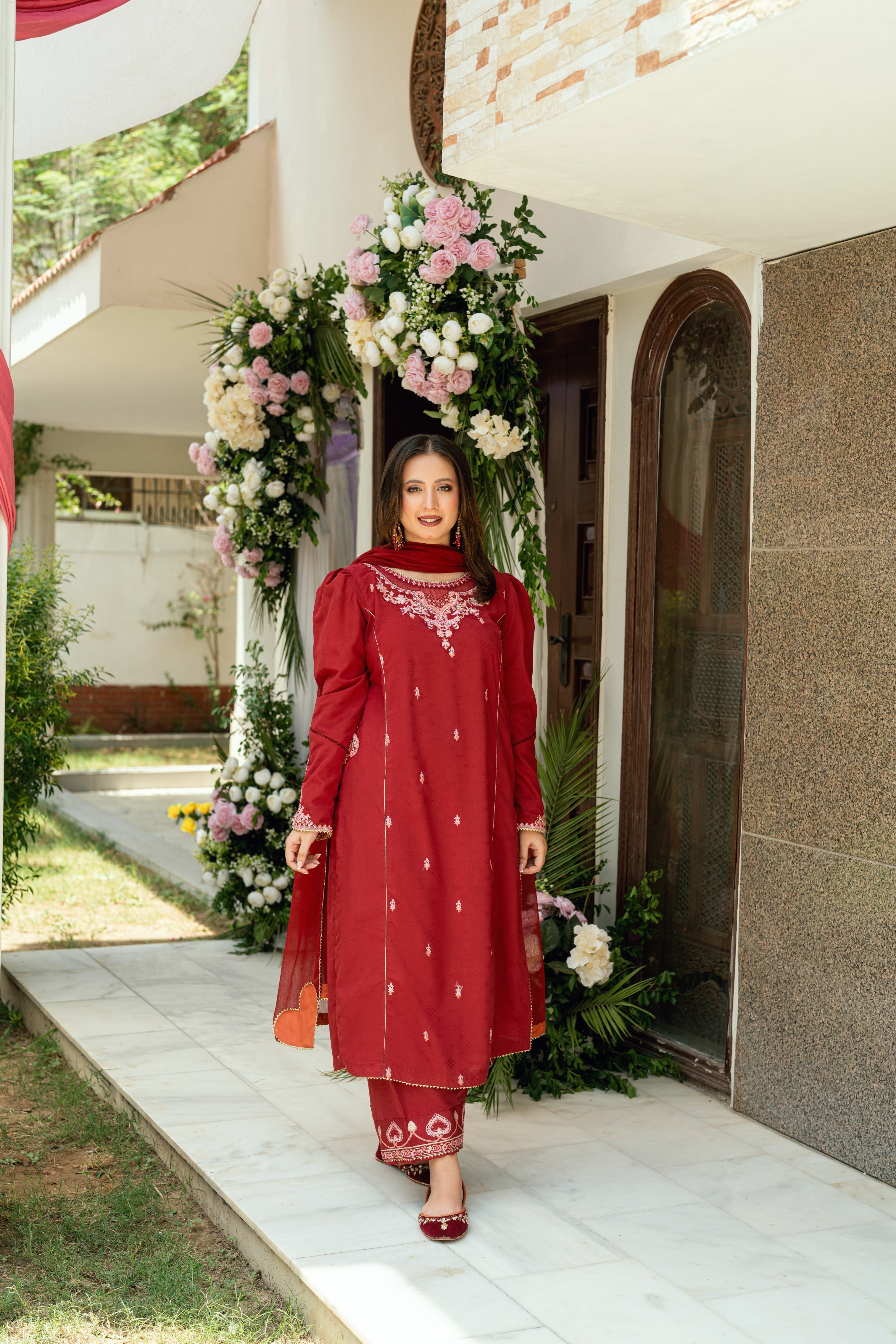 Baat Pakki Omal by Komal Stitched 3 Piece Dobby Collection'2025-Afreen