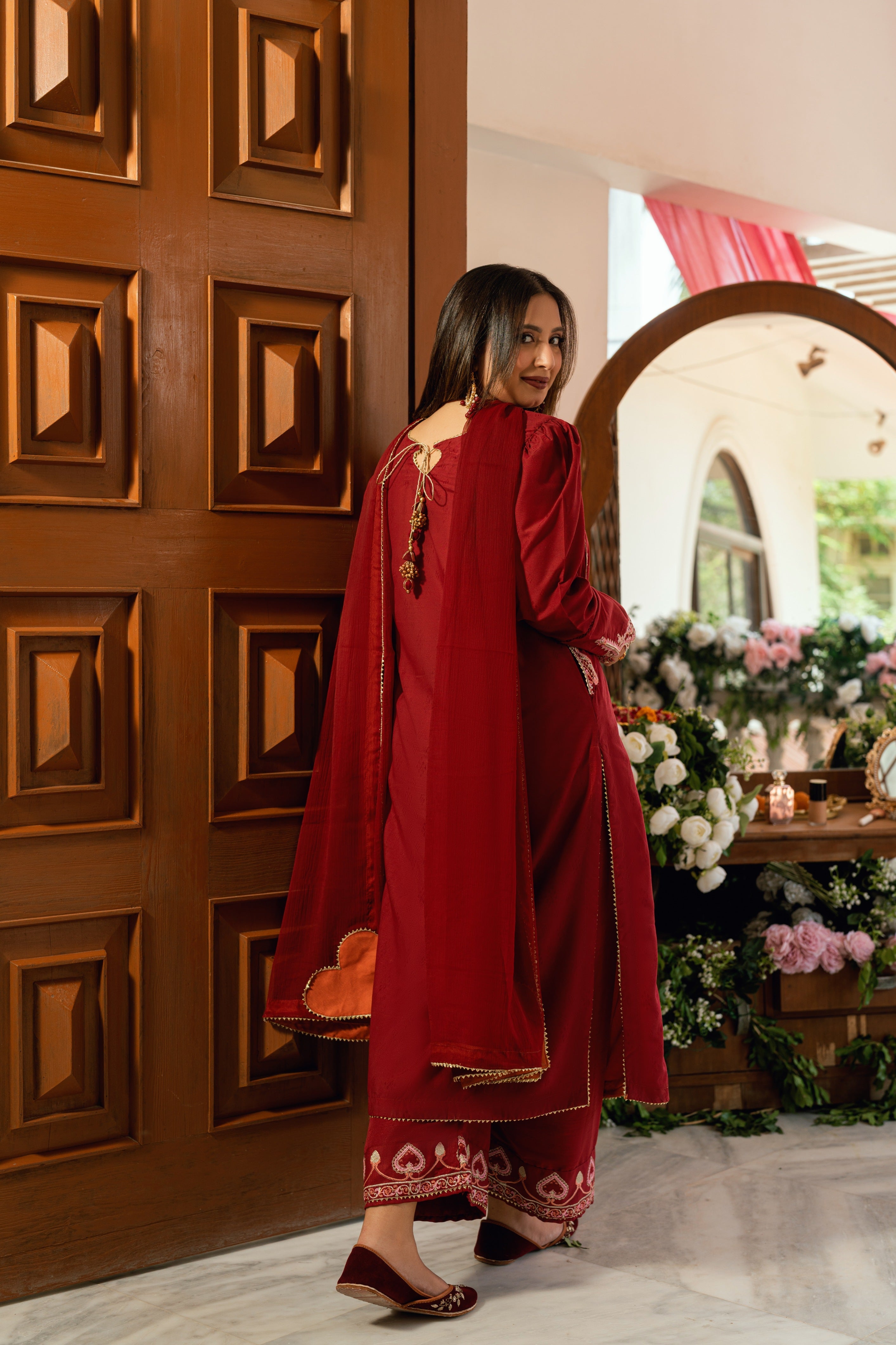 Baat Pakki Omal by Komal Stitched 3 Piece Dobby Collection'2025-Afreen