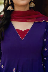Baat Pakki Omal by Komal Stitched 3 Piece Dobby Collection'2025-Malaika