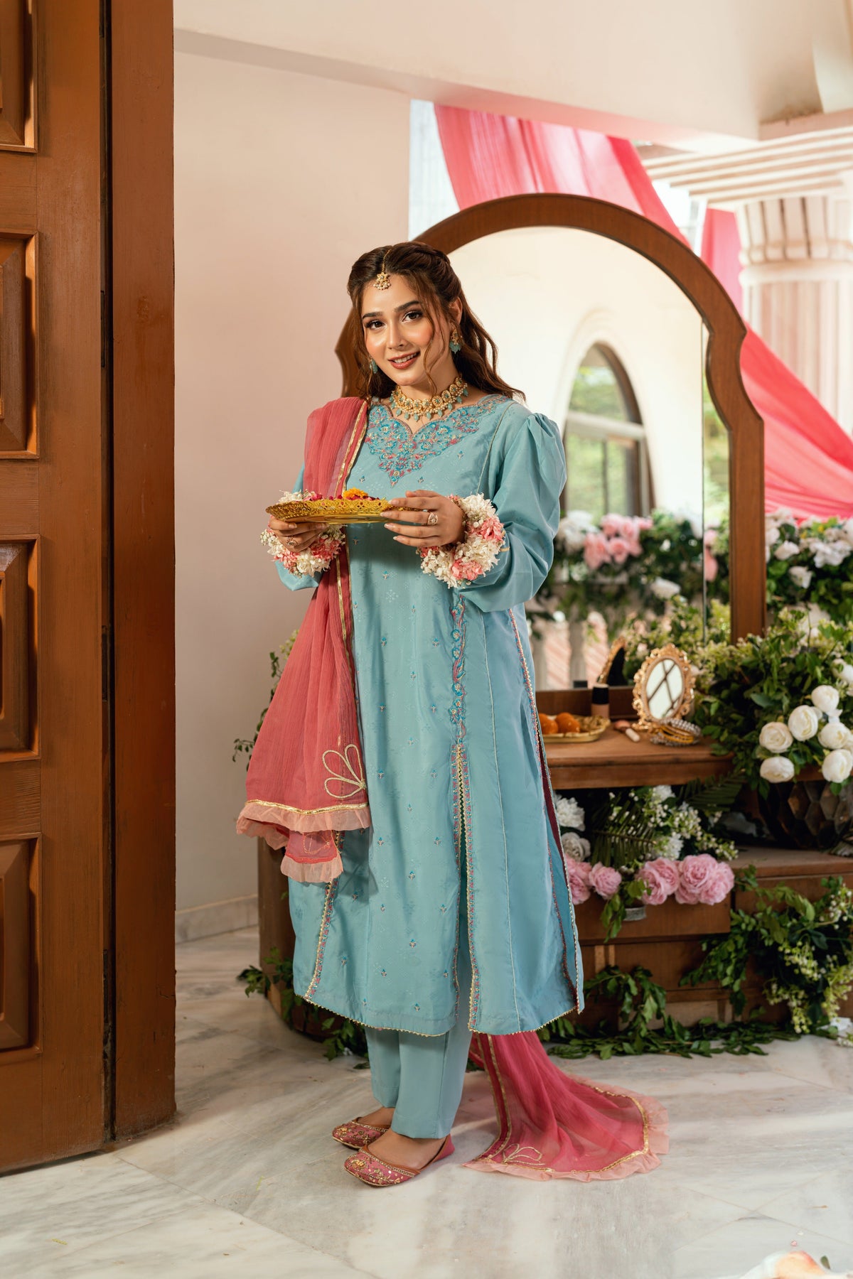 Baat Pakki Omal by Komal Stitched 3 Piece Dobby Collection'2025-Hoorain