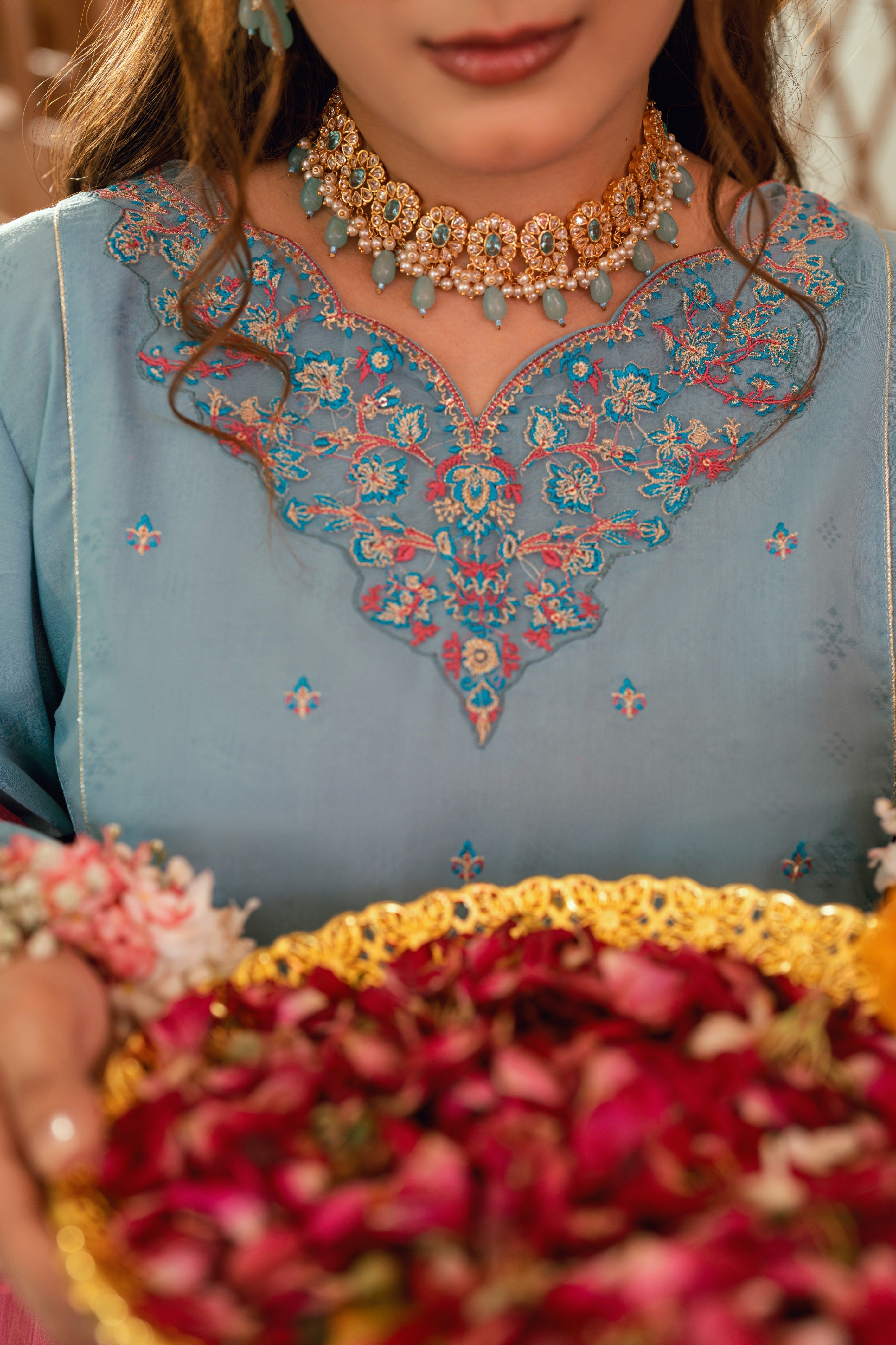 Baat Pakki Omal by Komal Stitched 3 Piece Dobby Collection'2025-Hoorain