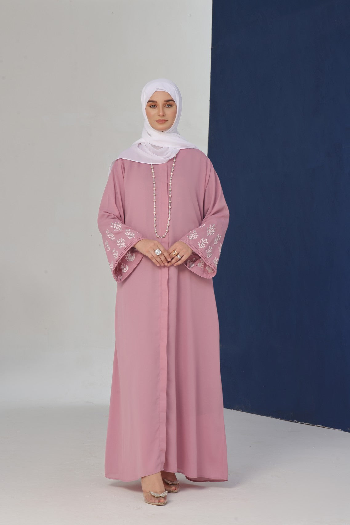 Tgm Abaya Collection-Pink Majesty