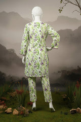 Doriya Luxe By Almeerah Stitched 2 Piece Premium Bana Dora Lawn Collection'2025-Pista Meadow Breeze