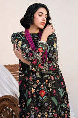 Bon Soir By Florent Co Ords Silk Pret With Scarf Collection-Primrose Black