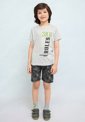 Printed T-Shirt - Wear Ochre
