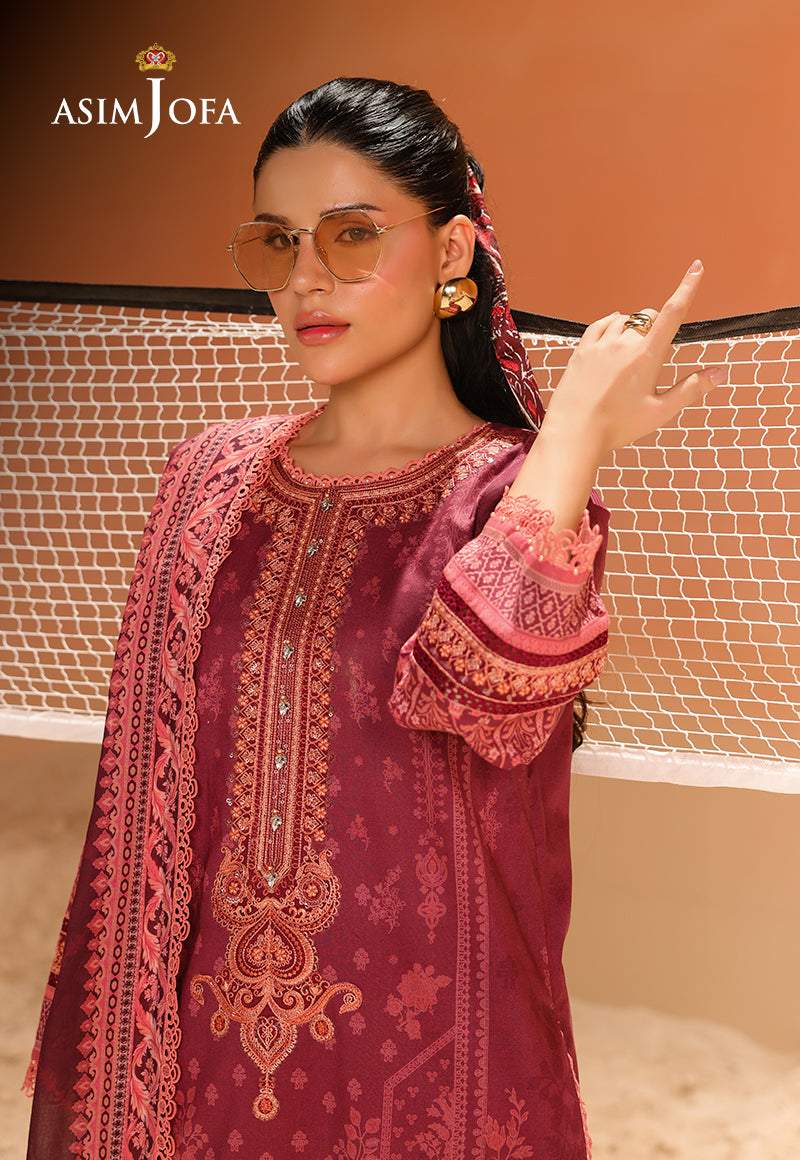 Rhapsody By Asim Jofa Unstitched 2 Piece Summer Collection'2025 Ajubu-15