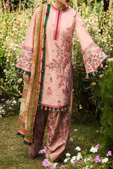 SS Lawn By Hussain Rehar Unstitched 3 Piece Emb Lawn Collection'2024-Pune
