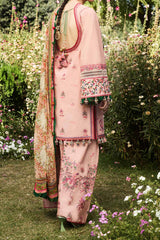 SS Lawn By Hussain Rehar Unstitched 3 Piece Emb Lawn Collection'2024-Pune
