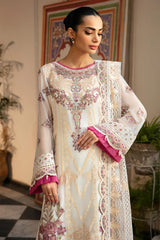 Dastak by Ramsha Unstitched 3 Piece Luxury Chiffon Vol-01 Collection'2025-Q-107