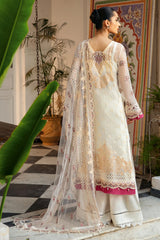 Dastak by Ramsha Unstitched 3 Piece Luxury Chiffon Vol-01 Collection'2025-Q-107